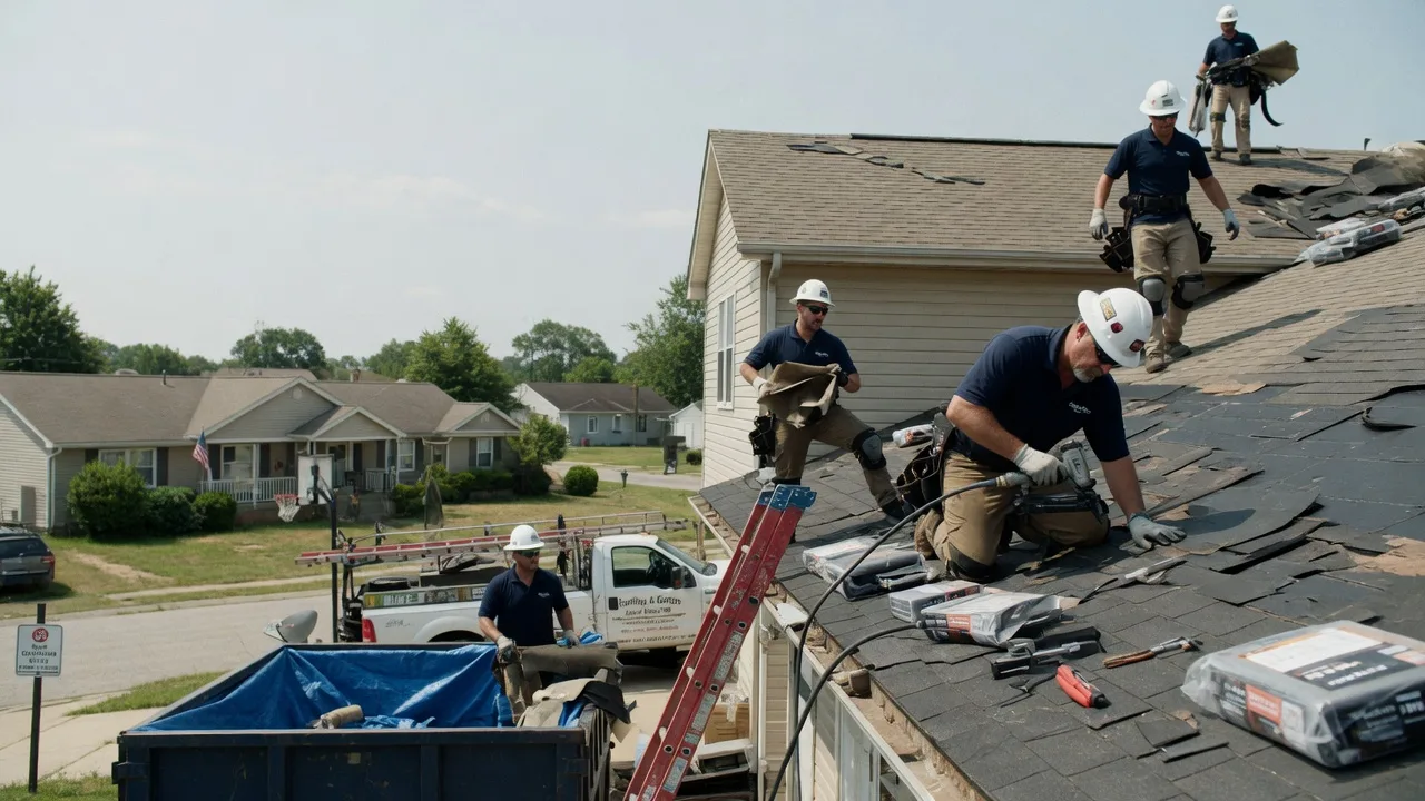 Roof Replacement in Sullivan, IL near me